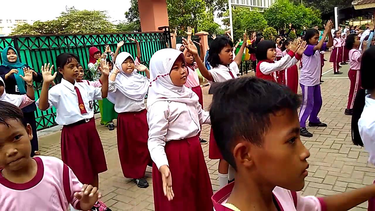  Senam Anak Indonesia  SDN 02 Marunda YouTube