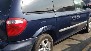 35. 2006 DODGE CARAVAN BLUE STK#13-161514 AUCTION DATE 10-22-2020 ENDS AT 12:00