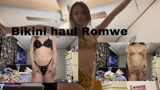 Romwe Bikini Haul 