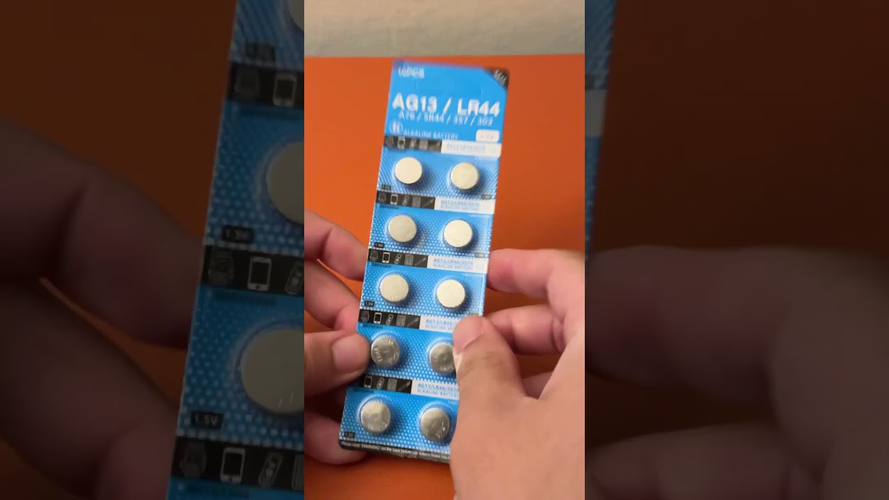 Cotchear 20pcs Ag5 Button Cell Battery