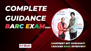 BARC 2024 EXAM | A COMPLETE ROAD MAP for BARC 2024 EXAM | Manpreet Singh Saluja #barc