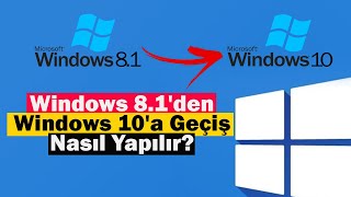 Windows 81Den Windows 10A Geçiş Nasıl Yapılır? Usb Cd Dvd Yok