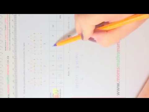Using a flow diagram to start the forming of a rule in numeric patterns ...