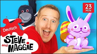 Steve und Maggies Ostern Ostereiersuche Überraschung + MEHR für Kids von Steve und Maggie Deutsch