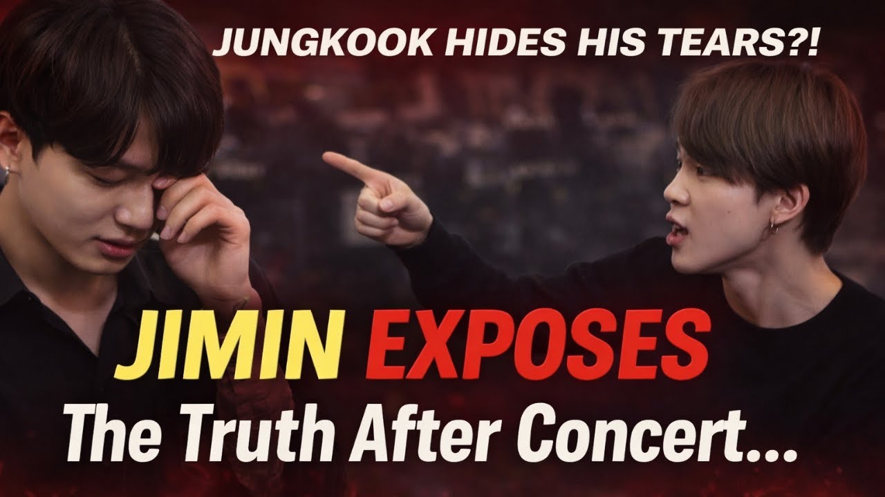 45 Minutes Ago‼️Jungkook Hid His True Feelings After The Concert… and Jimin Revealed Everything!