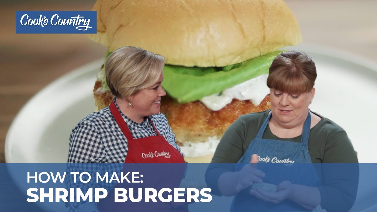 How to Make Crispy Shrimp Burgers | America