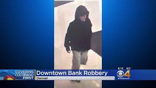FBI Releases Pics Of Downtown Denver Bank Robber