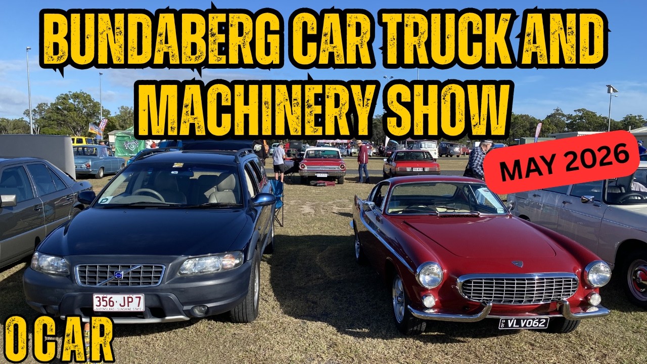 Bundaberg Car truck and machinery show 2026 - YouTube