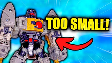 A SURPRISINGLY SMALL Grimlock figure - Transformers Classics Grimlock