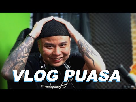 VLOG PUASA PERTAMA HAMPIR TERGODA MINUM AIR ES