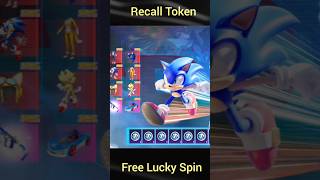 Recall Token Free Lucky Spin #bgmiindia#pubgmobile#anime #sonic#luckyspinbgmi #bgmishorts#ajaxgaming