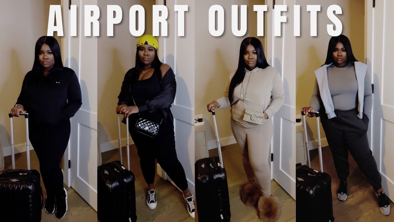 Stylish and Comfy Airport Outfit for Plus Size Women, Easy-to-Wear Pieces  for Effortless Travel