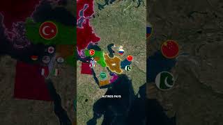 Israël et Iran  #carte