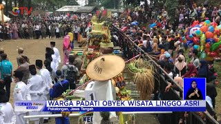 Warga Padati Gunungan Hasil Bumi Wisata Linggo Asri #BuletiniNewsSiang 10/05