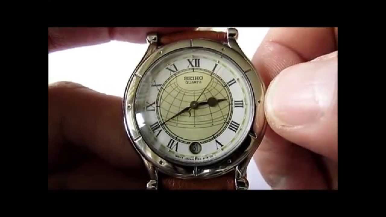 Seiko Age Of Discovery Wristwatch 5Y22 - YouTube