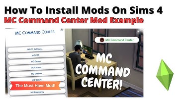 How To Install The Mc Command Center Mod For Sims 4 | 2024