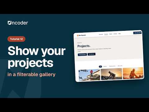Build a Filterable Portfolio Gallery in WordPress in 2 Minutes | Uncoder Tutorial 12