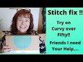 Stitch Fix for February 2021, Curvy over Fifty with try on, I think this might be a good one?!!!