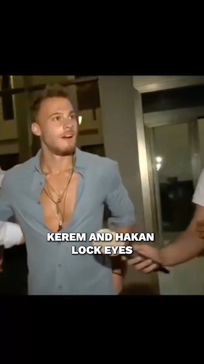 Hakan is very jealous of Hande towards Kerem 💔 #hanker #handeerçel