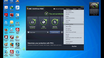 Disable AVG