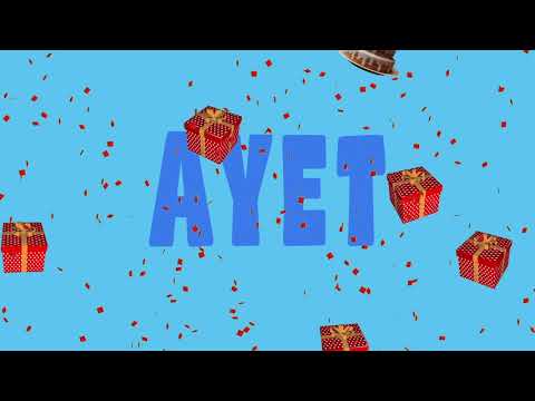 İyi ki doğdun AYET - İsme Özel Ankara Havası Doğum Günü Şarkısı (FULL VERSİYON) (REKLAMSIZ)