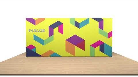 FABLOK® SEG Fabric Displays | Modular Exhibition Stands
