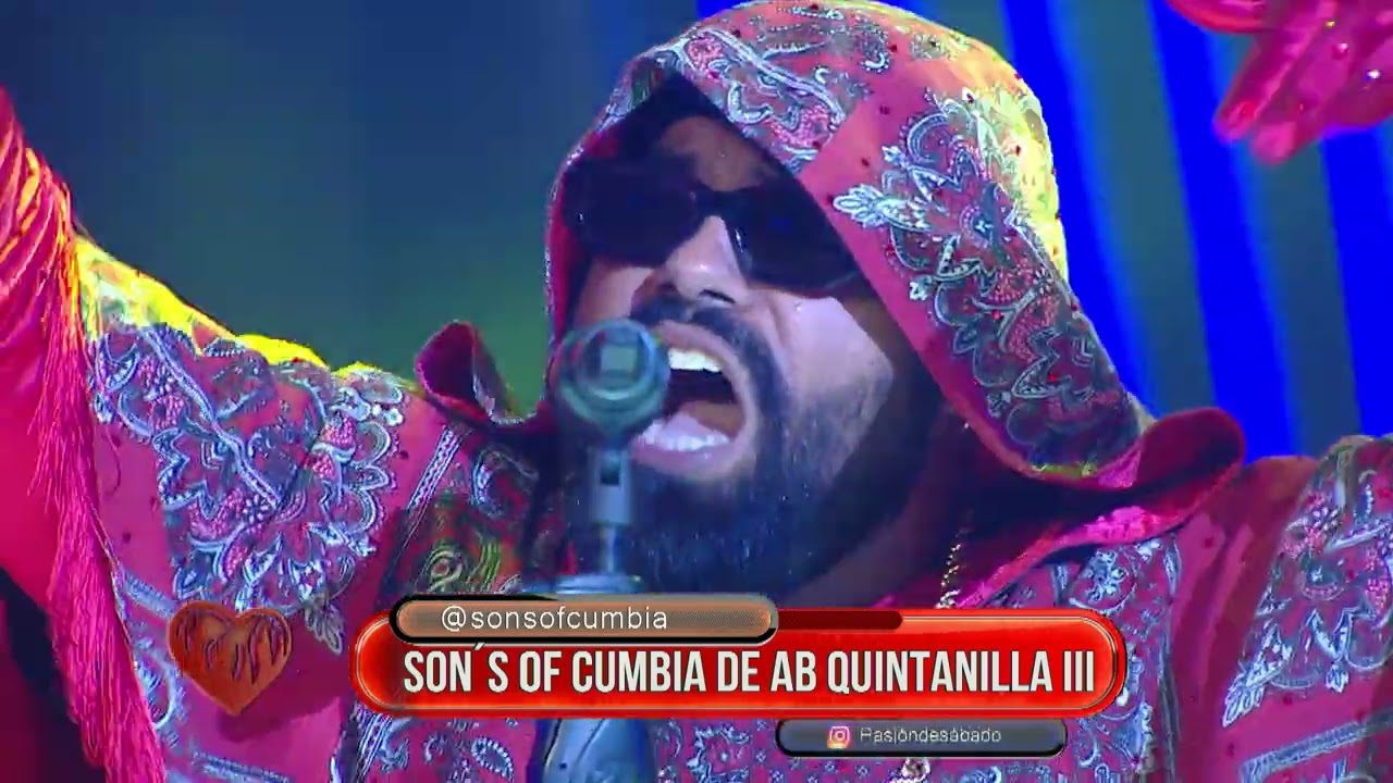 Son's of de cumbia de Ab Quintanilla III en vivo en Pasión de Sábado 22 11 2025 Parte 2