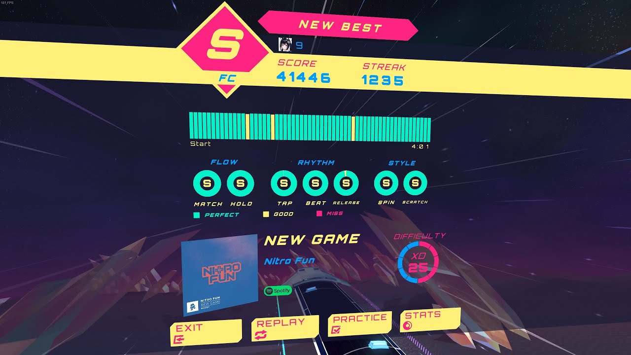 「Spin Rhythm XD」 Nitro Fun - New Game [XD] FC