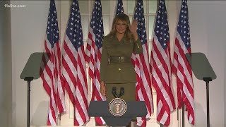 RNC | Melania Trump urges people to stop violence, looting