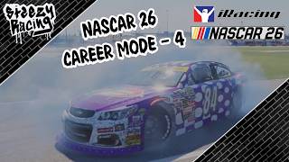 First WIN, First WRECK!  - NASCAR 26 Career Mode #4 - SteezyRacing