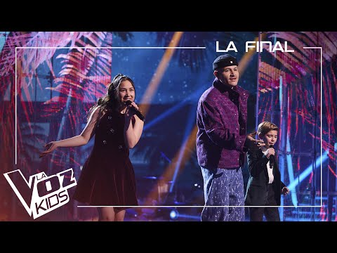Kapo, Geraldine y Lucas cantan "Uwaie" | La Final | La Voz Kids 2025