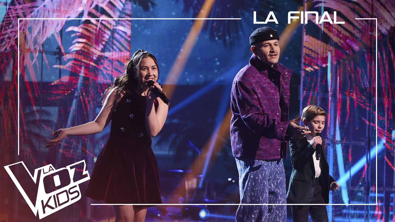 Kapo, Geraldine y Lucas cantan 
