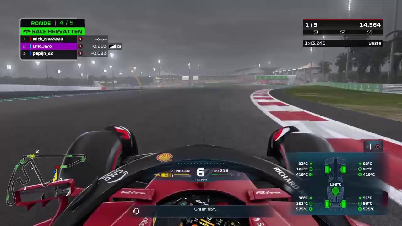 Open lobbies with f1 esports champion