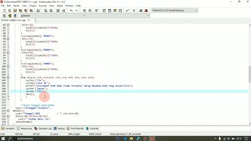 Program C++ Data Peminjaman & Pengembalian Buku Perpustakaan