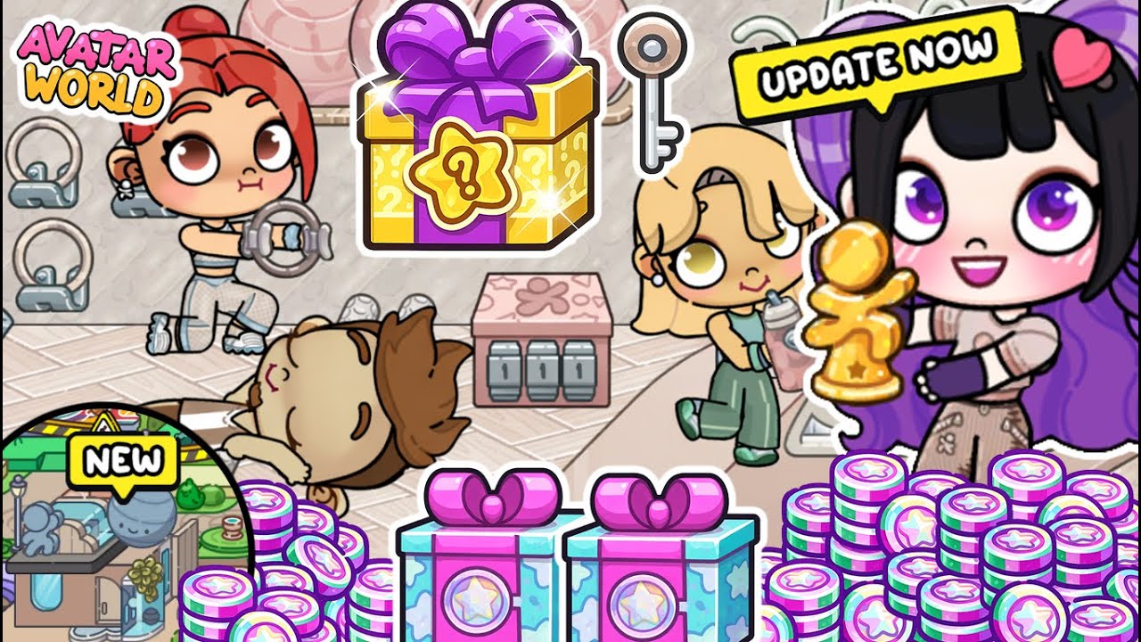 CÓMO CONSEGUIR TODAS LAS MONEDAS *GRATIS* en el NUEVO ESTUDIO DE PILATES en AVATAR WORLD