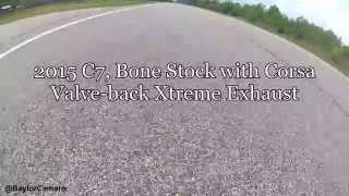 2015 Corvette C7 Corsa Exhaust (Xtreme Valve-back)