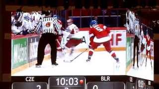 WCH IIHF 2013 Cesko - Belorusko 2 gol