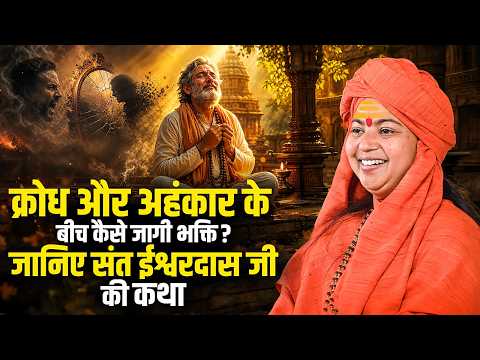 क्रोध और अहंकार के बीच कैसे जागी भक्ति? जानिए संत ईश्वरदास जी की कथा | माँ ध्यान मूर्ति जी महराज