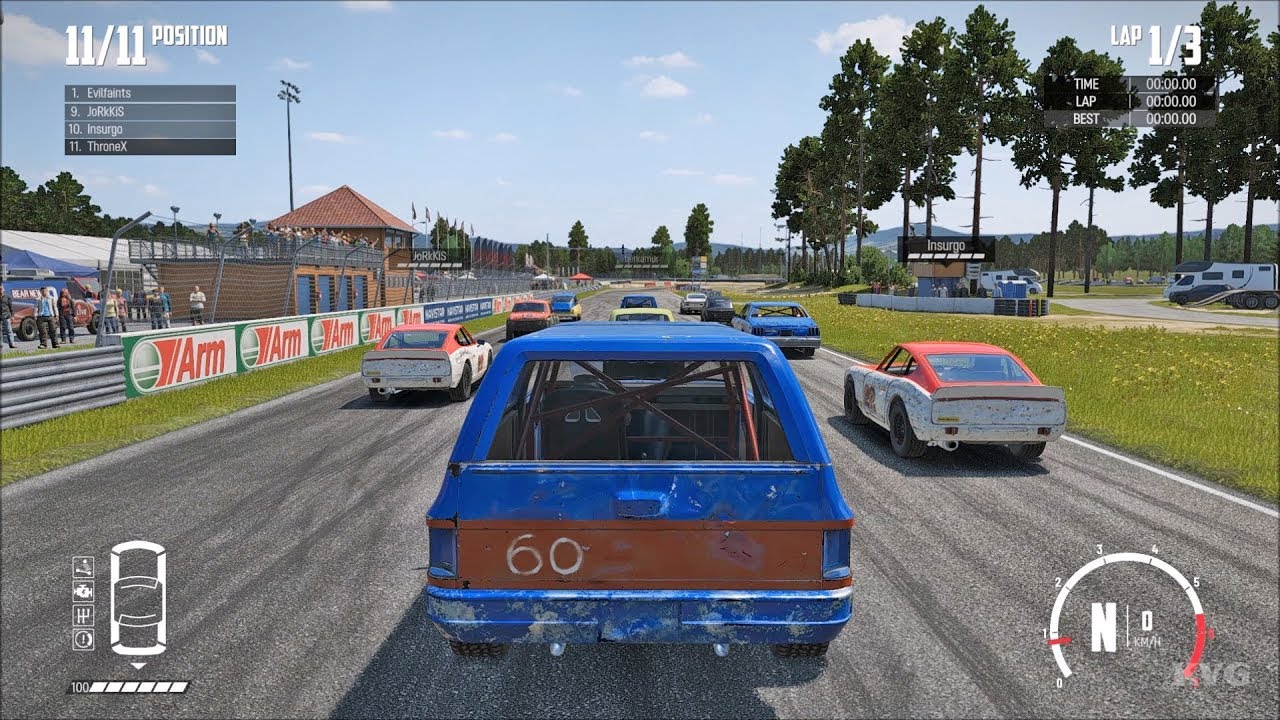 Wreckfest - Muddigger Gameplay (PC HD) [1080p60FPS]