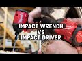 Impact Driver vs Impact Wrench - What's The Difference?