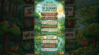 World Earth Day Slogans Save Earth Slogans Powerful World Earth Day Quotes
