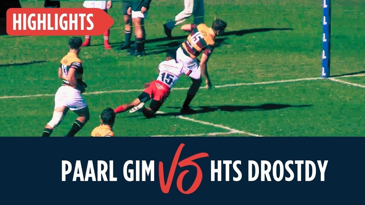 Rugby - Paarl Gimnasium vs HTS Drostdy - 24 May 2025