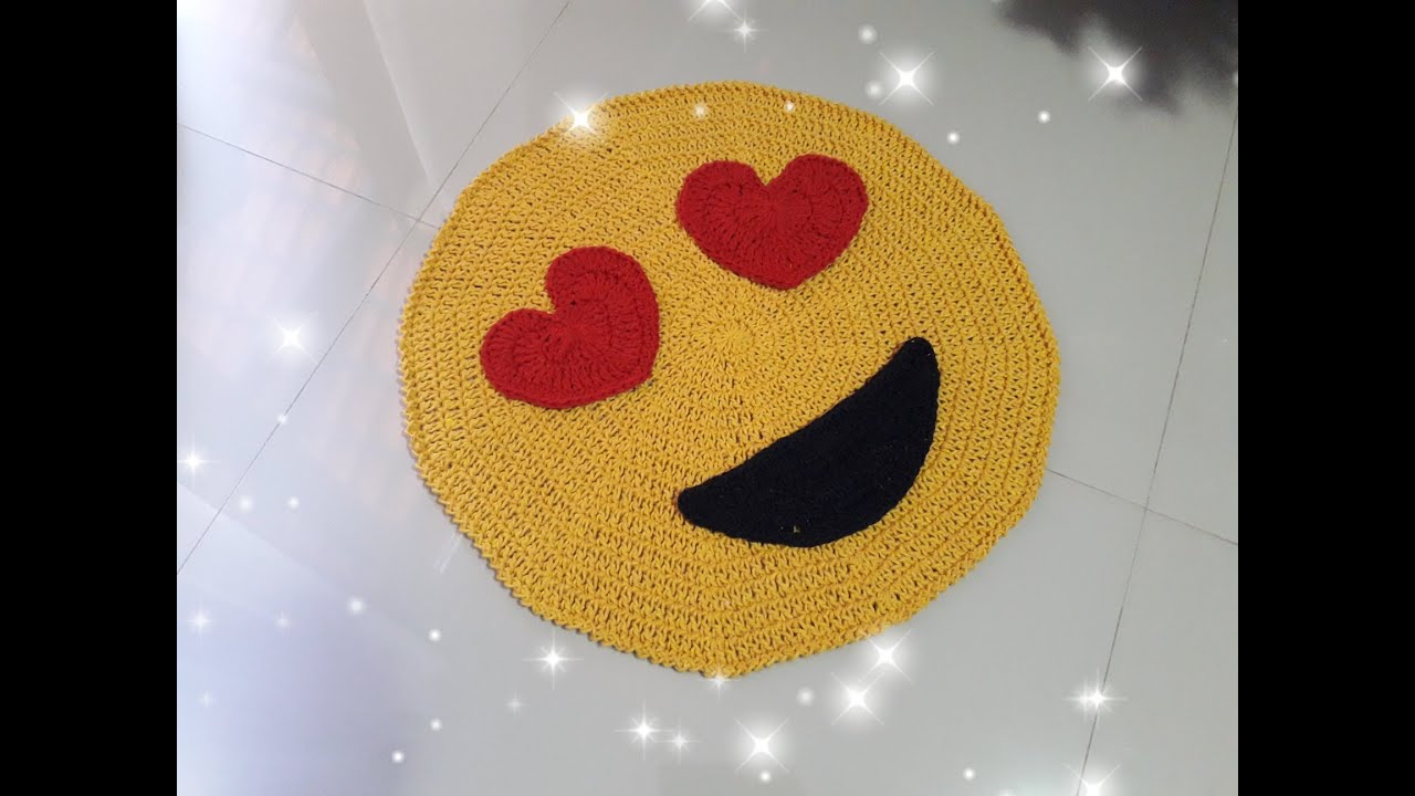 Jogo de banheiro Emoji ( tapete da pia )