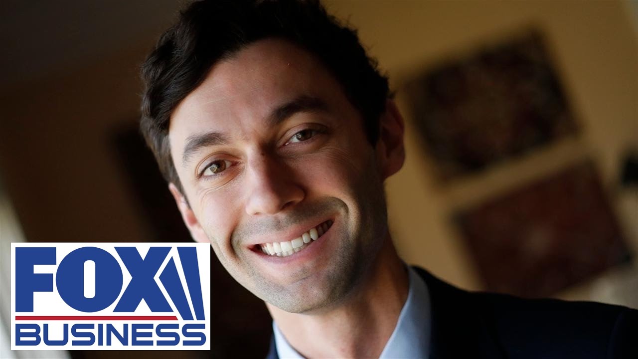 Jon Ossoff holds a news conference on Sen Perdue's stock trading revelations