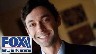 Jon Ossoff holds a news conference on Sen Perdue's stock trading revelations