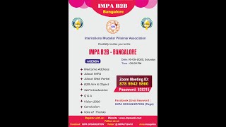 IMPA B2B Bangalore Soft launch screenshot 2