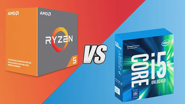 AMD Ryzen 1600X vs Intel i5 7600K - Ultimate Gaming Showdown
