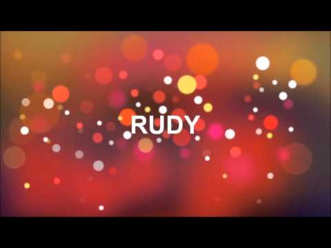 Joyeux Anniversaire Rudy