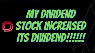 My Cheap Dividend Stocks: Recent Dividend Increase I Dividends and Income Dividend Growth Investing