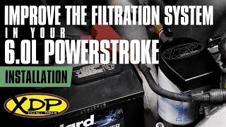 XDP 6.0L Powerstroke Coolant Filtration System - Installation